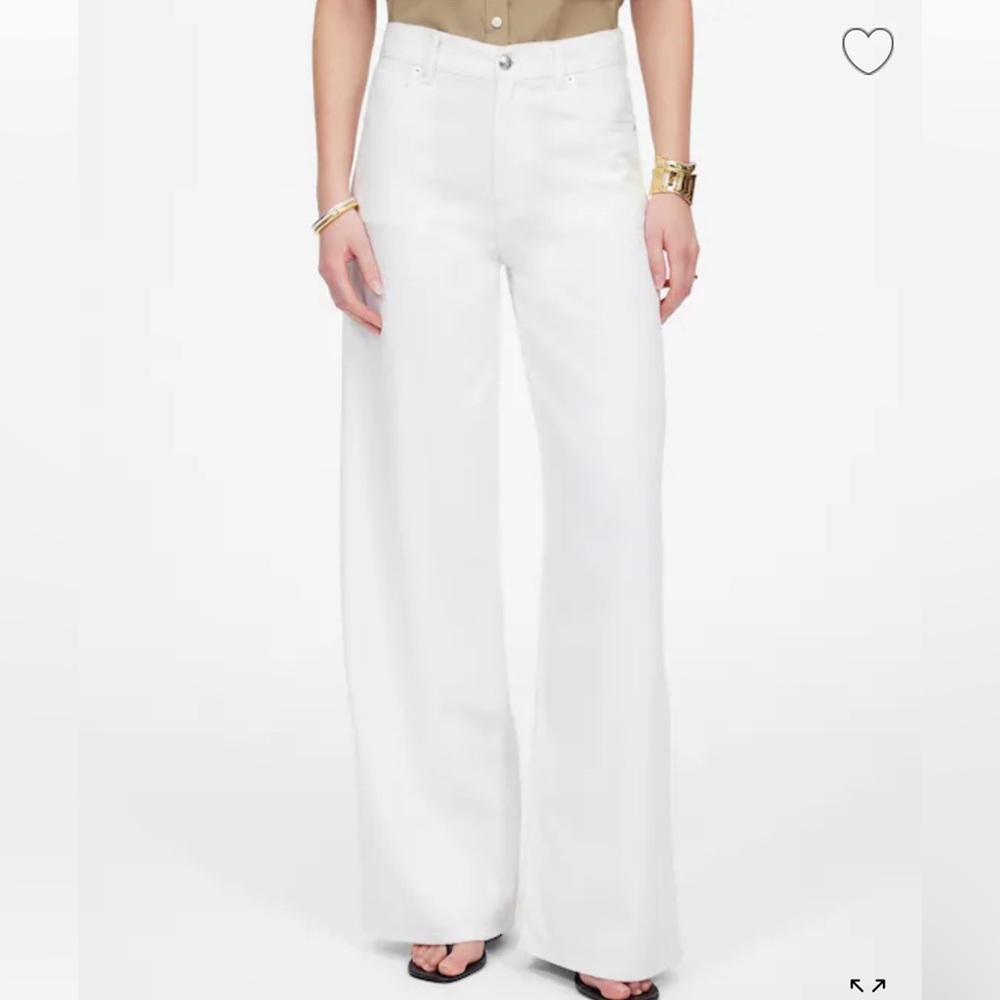 Madewell Petite Superwide-Leg Jeans: Airy Denim Edition